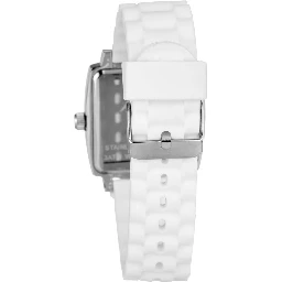 White Rubber Bracelet Watch