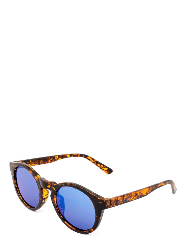 Brown Injected Sunglasses