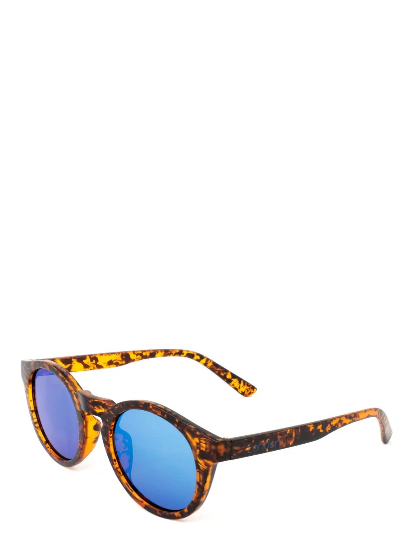 Brown Injected Sunglasses