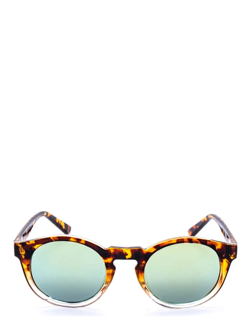 Brown Injected Sunglasses