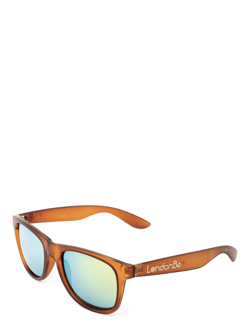 Brown Injected Sunglasses