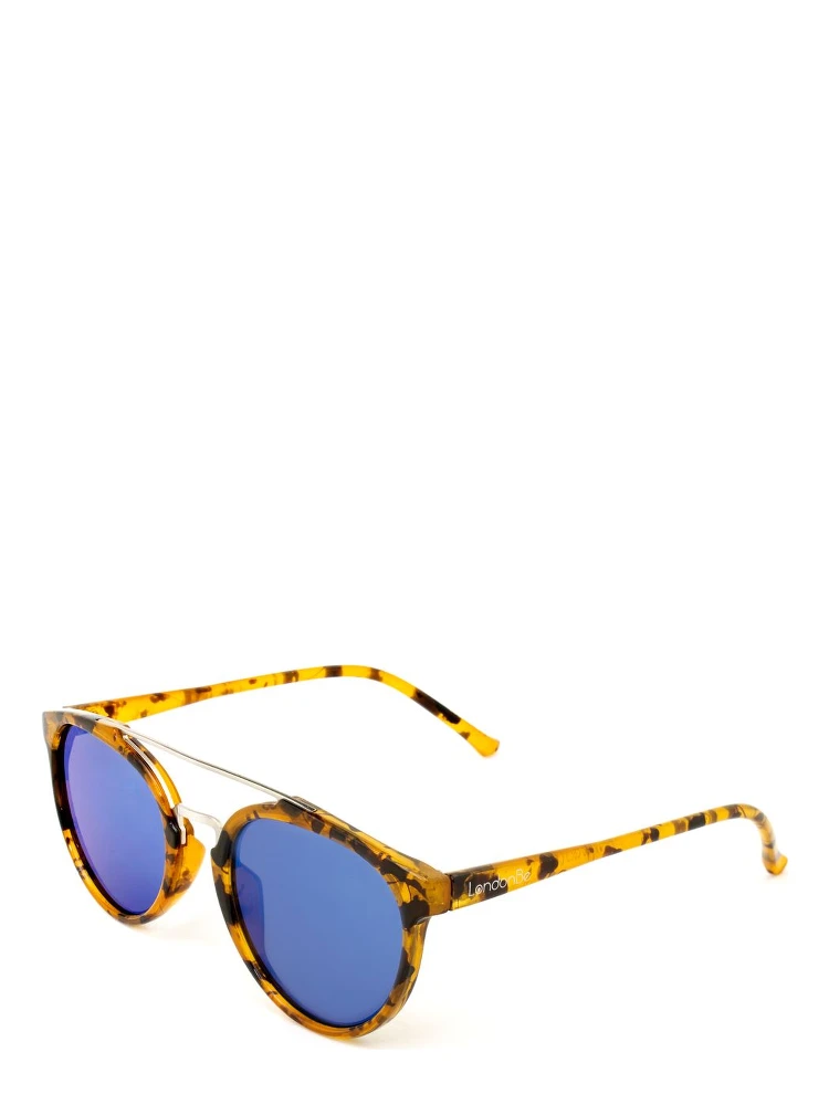 Brown Injected Sunglasses