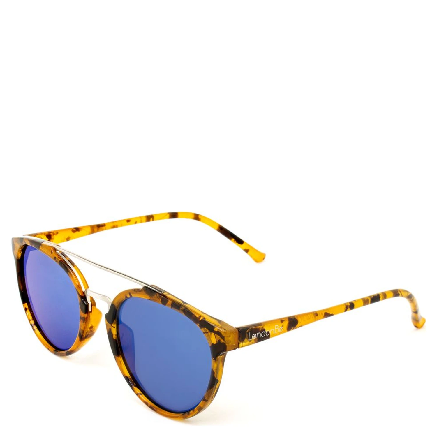 Brown Injected Sunglasses