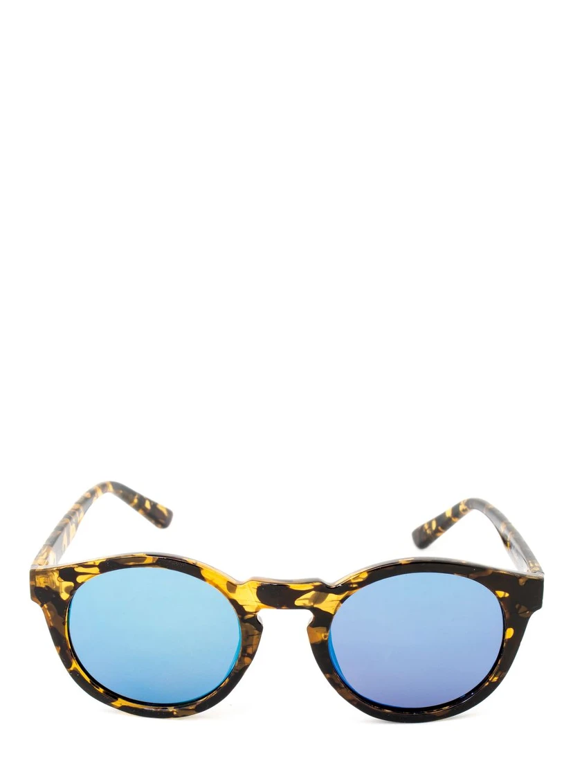 Brown Injected Sunglasses