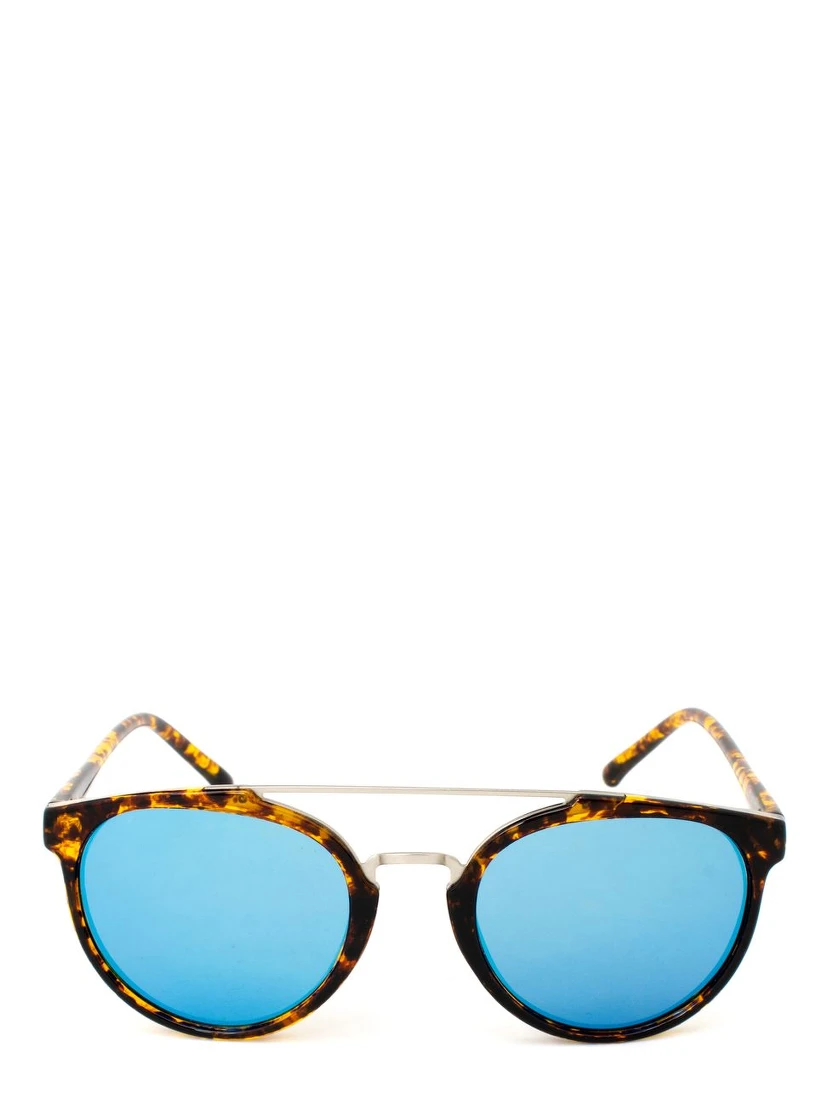 Brown Injected Sunglasses