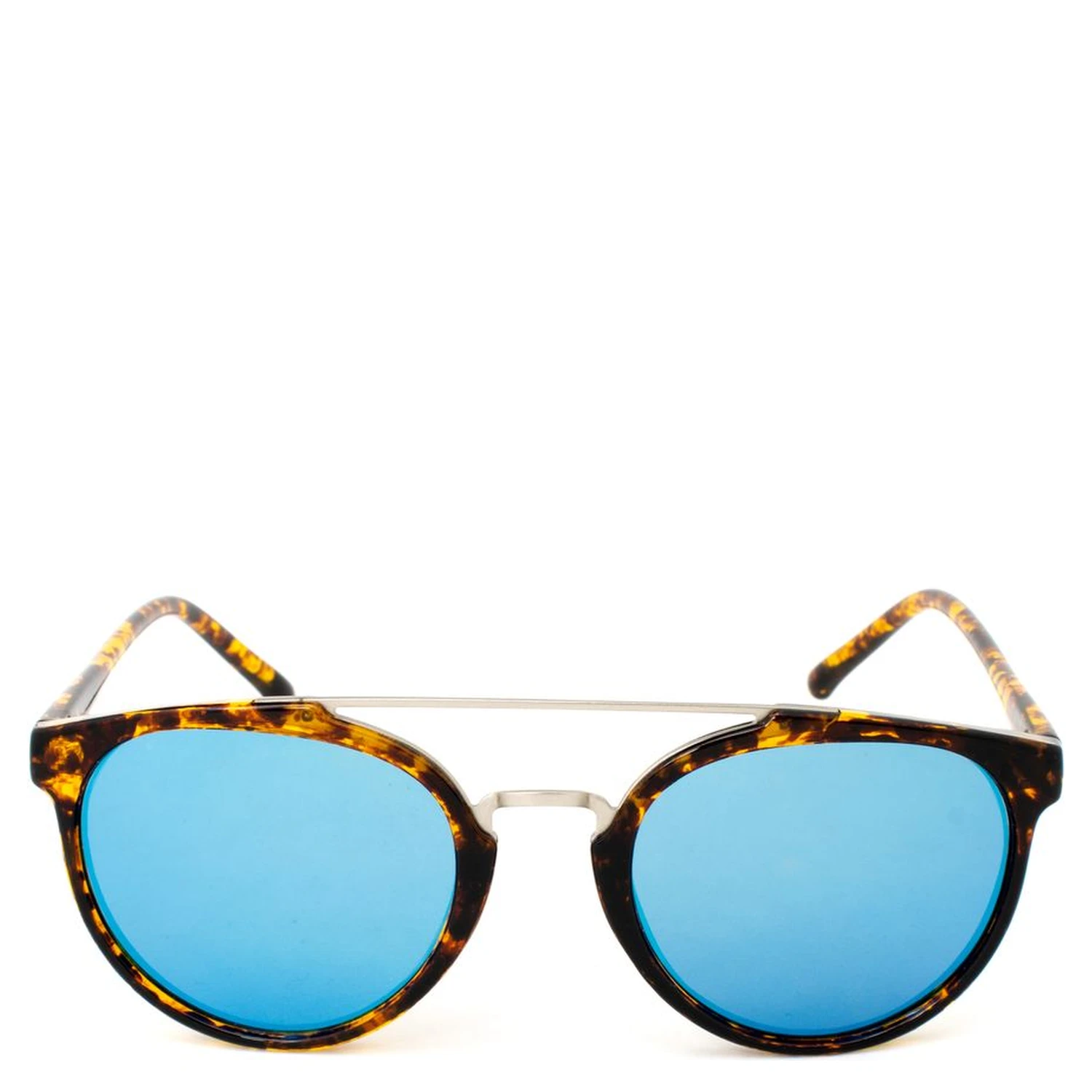 Brown Injected Sunglasses