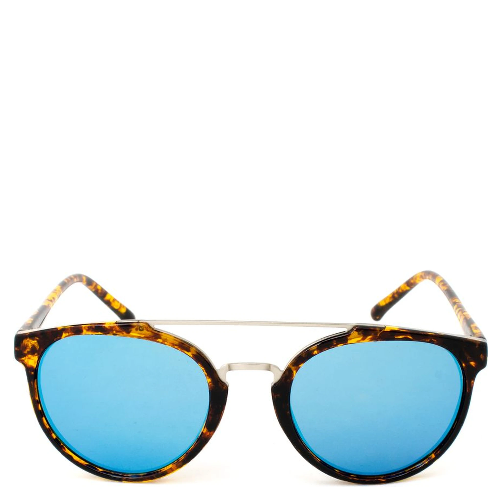 Brown Injected Sunglasses