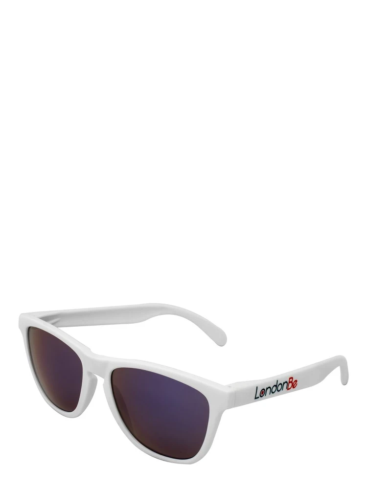 White Injected Sunglasses