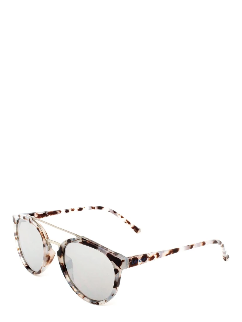 Brown Injected Sunglasses