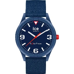 Blue Synthetic Sport Watch