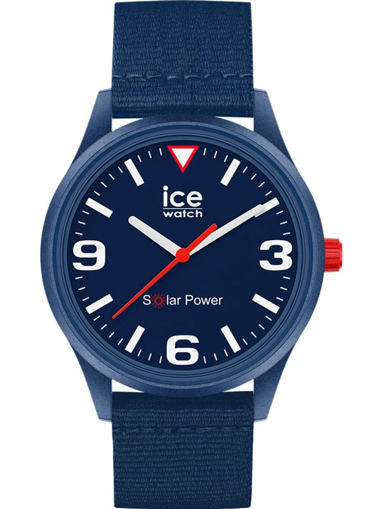 Blue Synthetic Sport Watch