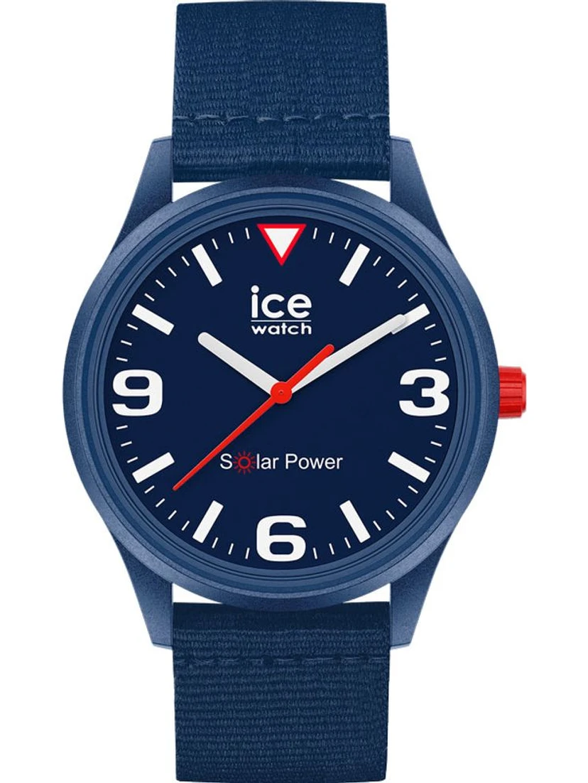 Blue Synthetic Sport Watch
