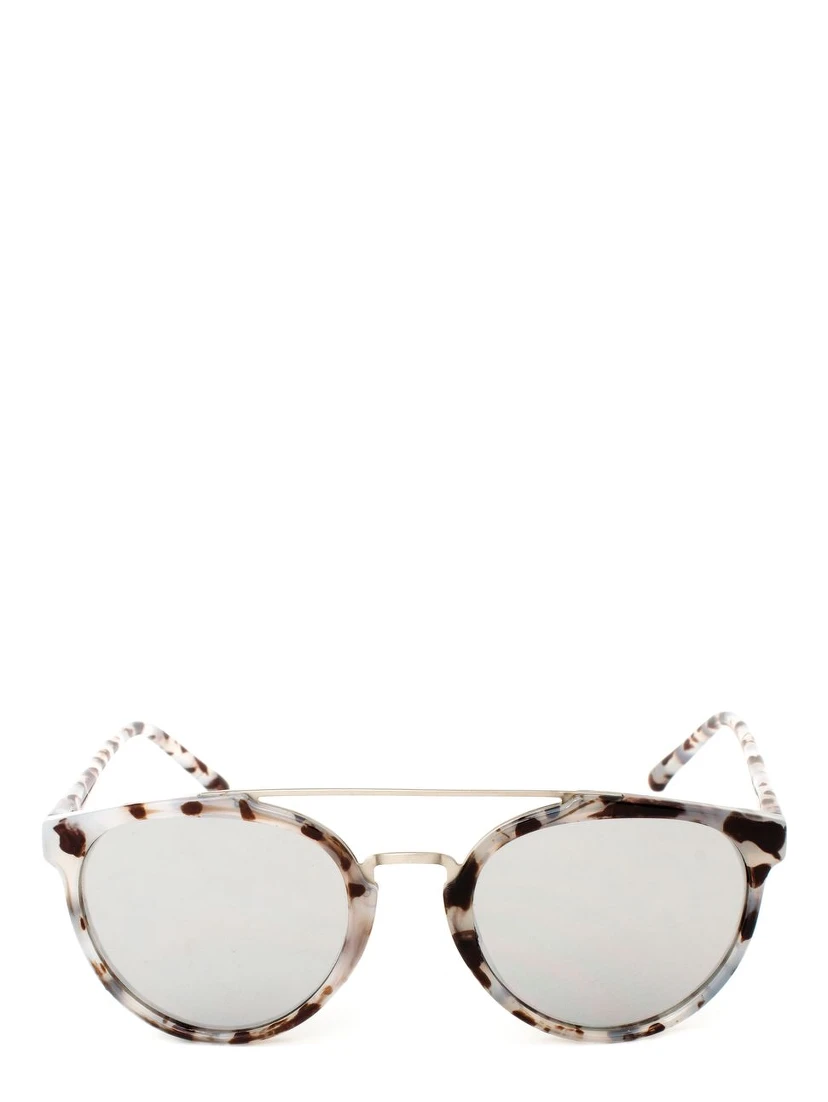 Brown Injected Sunglasses