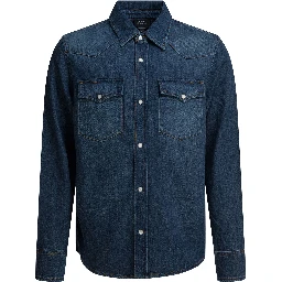 Western denim shirt