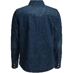 Western denim shirt