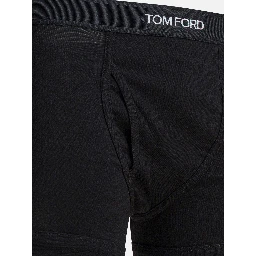 Cotton boxer shorts with logo