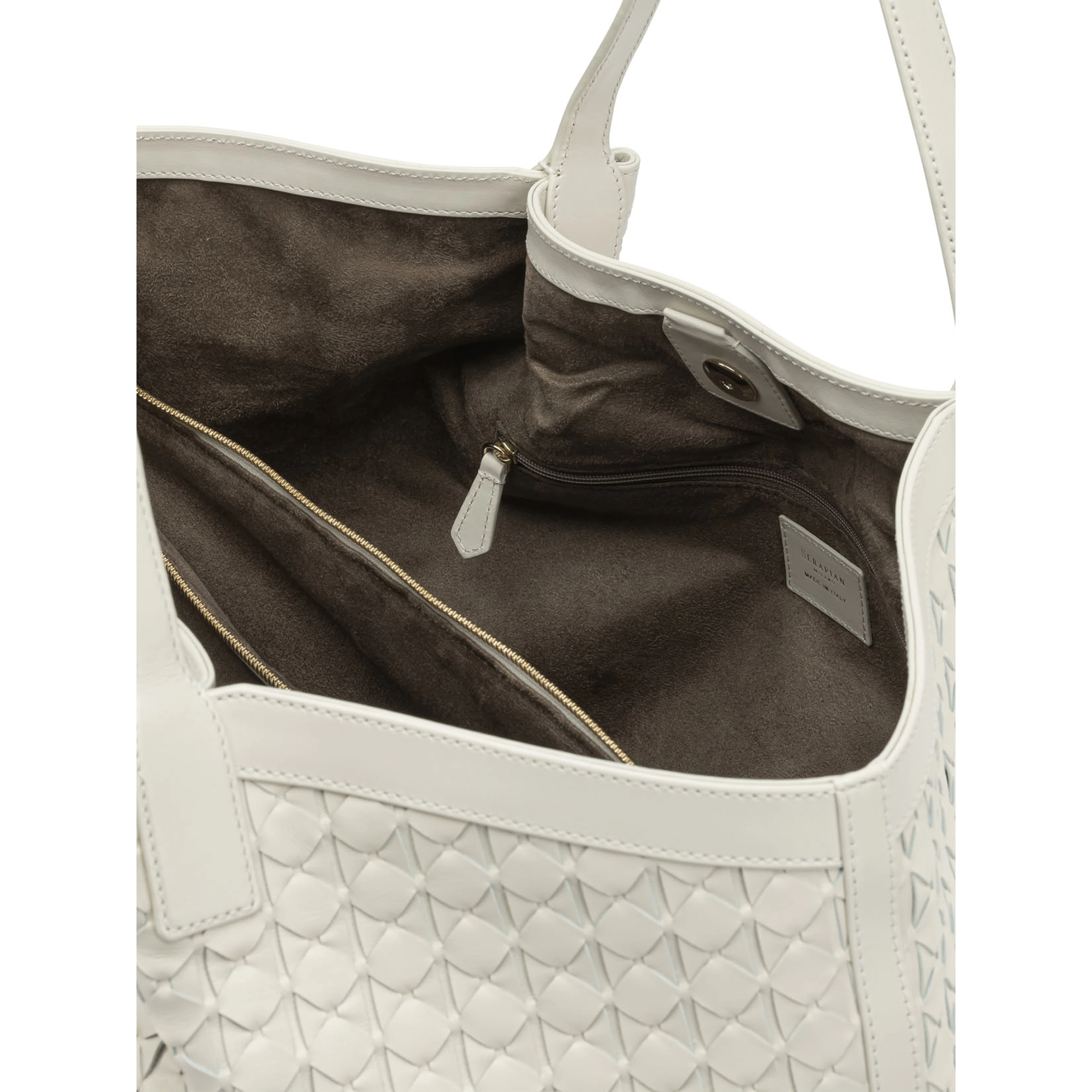 "Secret" large shoulder bag