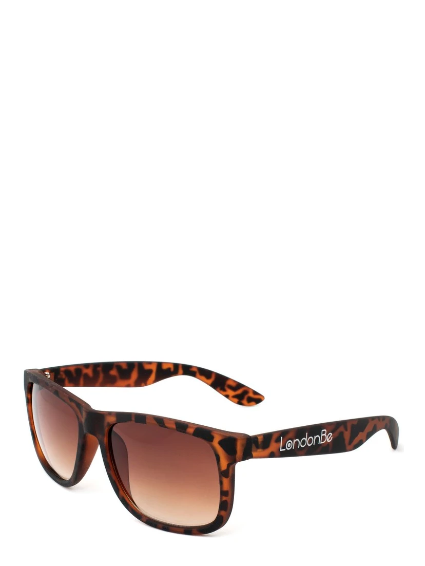 Brown Injected Sunglasses