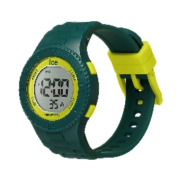 Green Synthetic Digital Watch