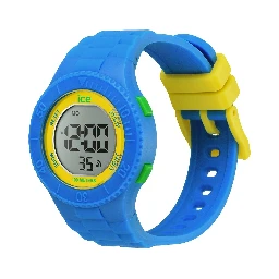 Blue Synthetic Digital Watch