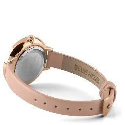 Multicolor Leather Dress Watch