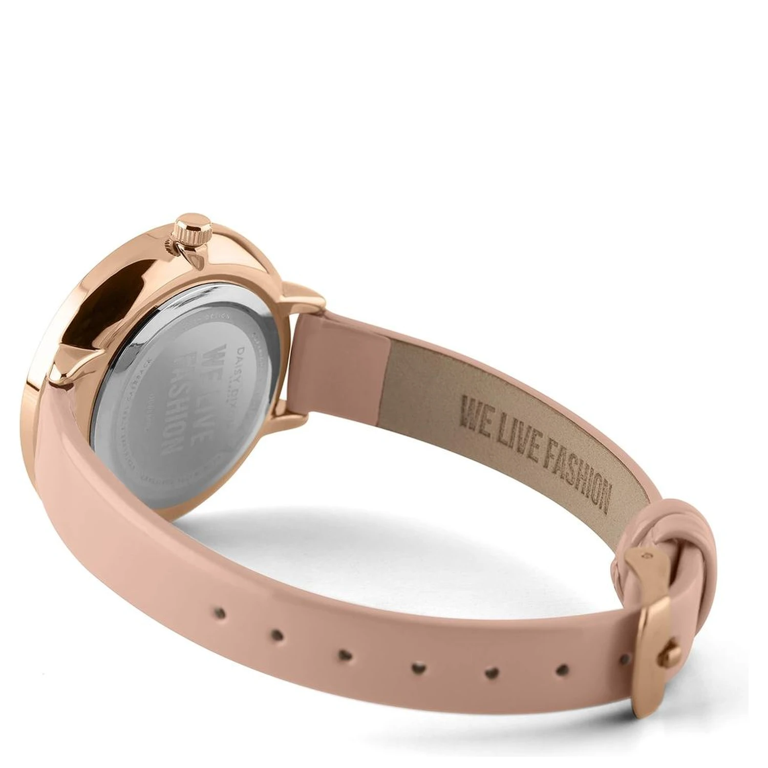Multicolor Leather Dress Watch