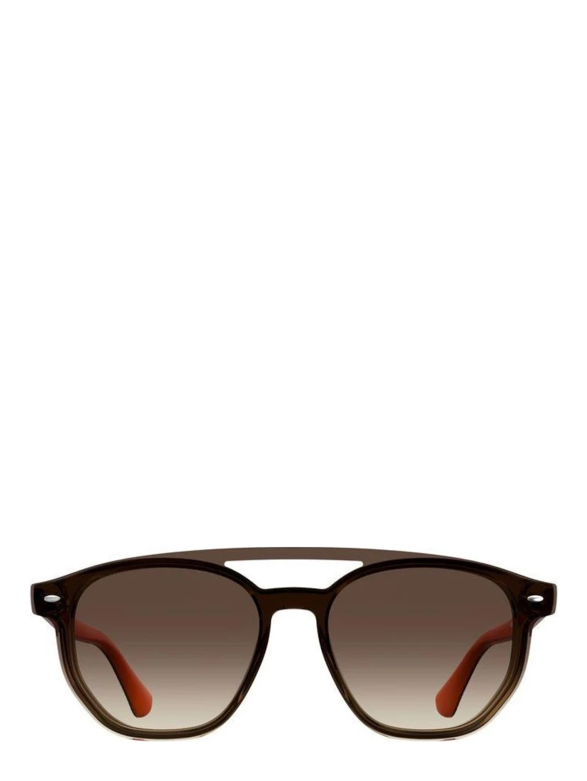 نظارات (إطارات) من الأسيتات البني