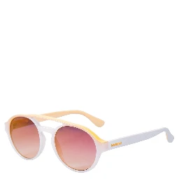 White Rubber Sunglasses