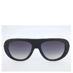 Black And White Acetate Sunglasses