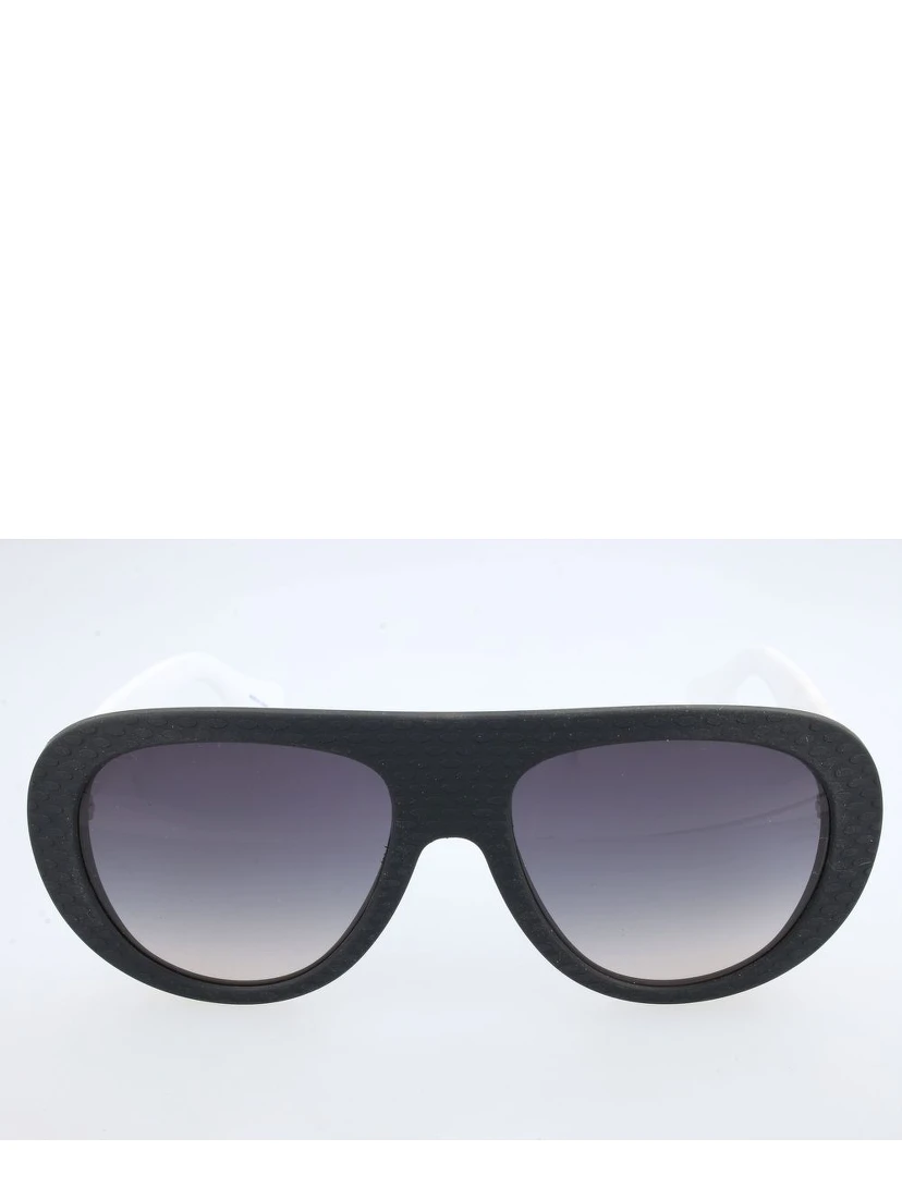 Black And White Acetate Sunglasses
