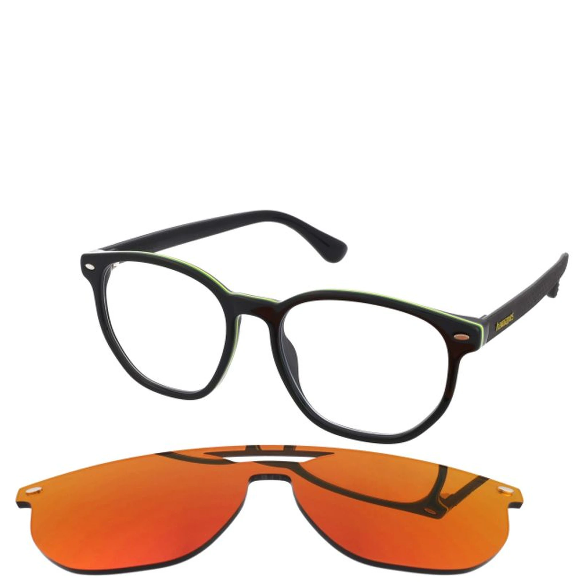 نظارات (إطارات) من الأسيتات الأسود