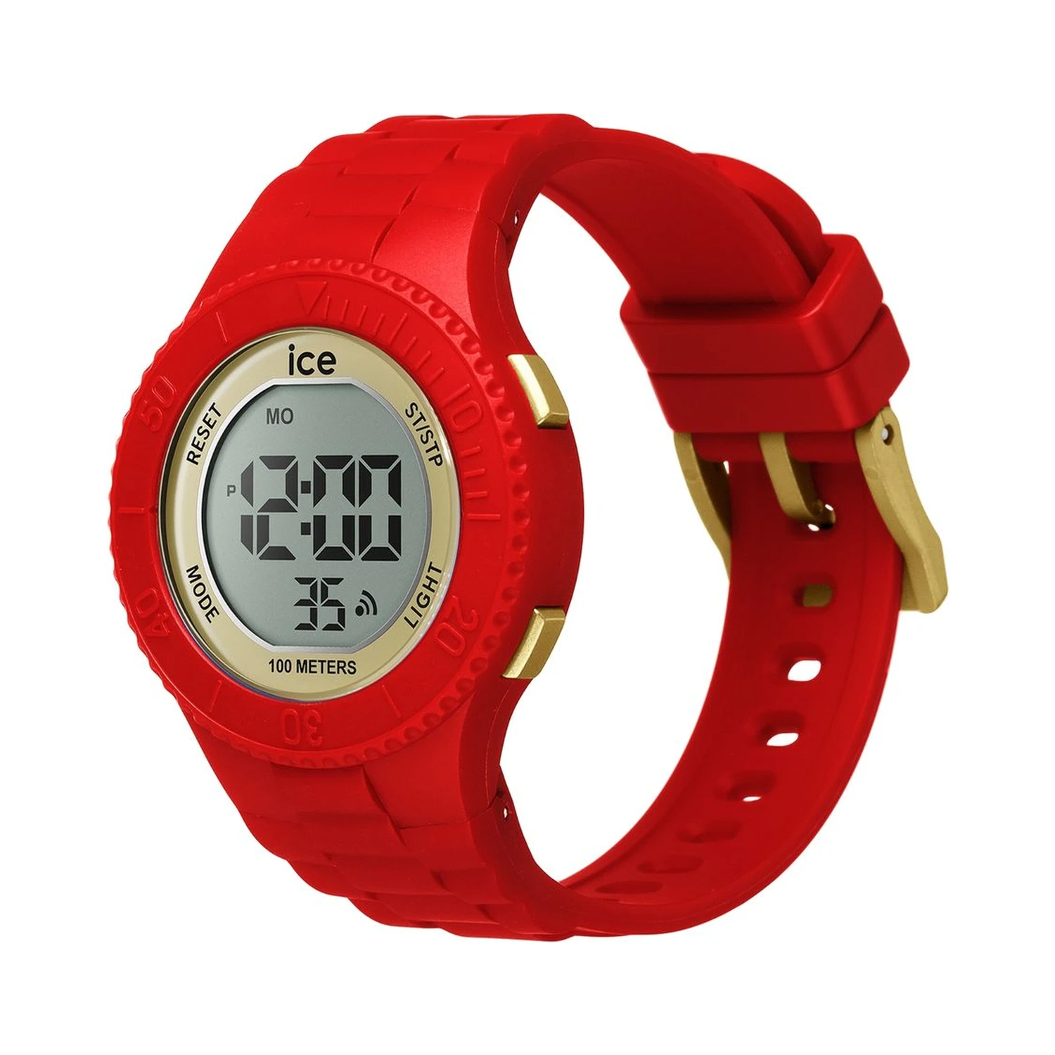 Red Synthetic Digital Watch