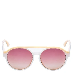 White Rubber Sunglasses
