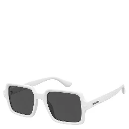 White Rubber Sunglasses