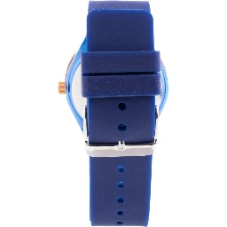 Blue Rubber Bracelet Watch