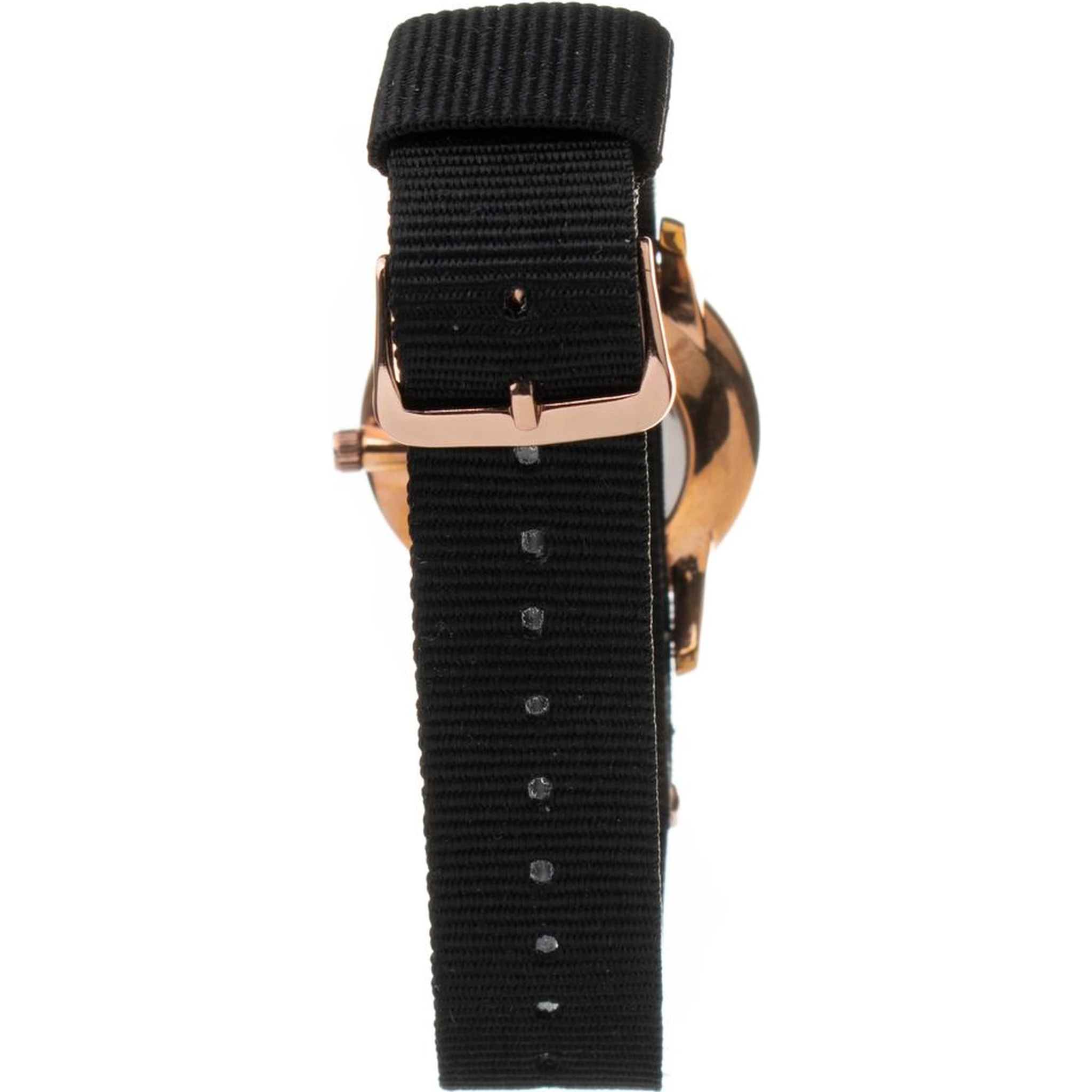 Black Textile Dress Watch