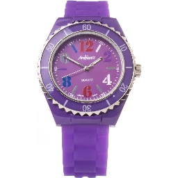 Purple Synthetic Sport Watch