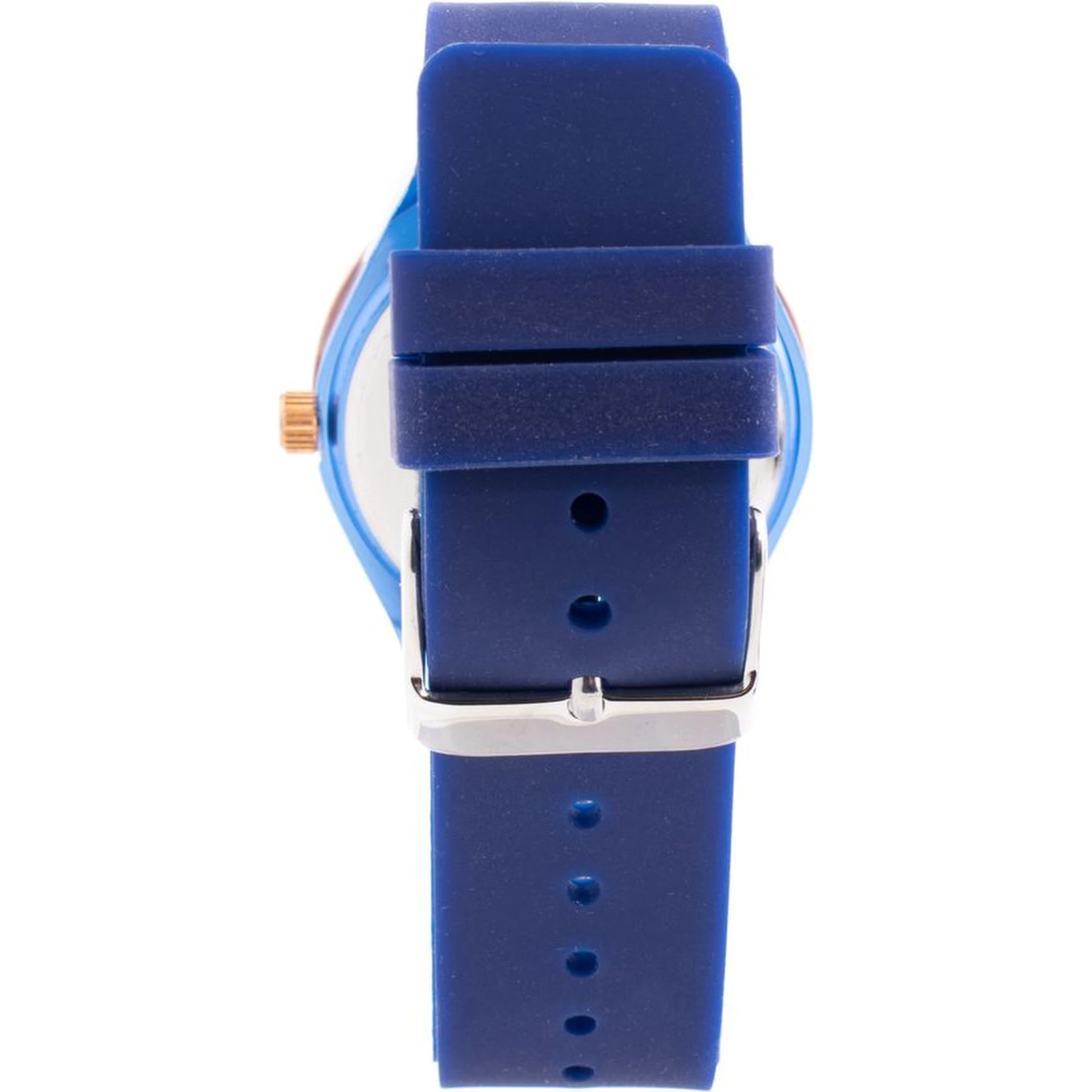Blue Rubber Bracelet Watch