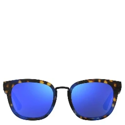 Blue Polyamide Sunglasses
