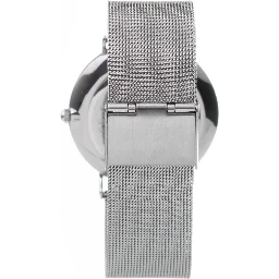Silver Stainless Steel Dress Watch