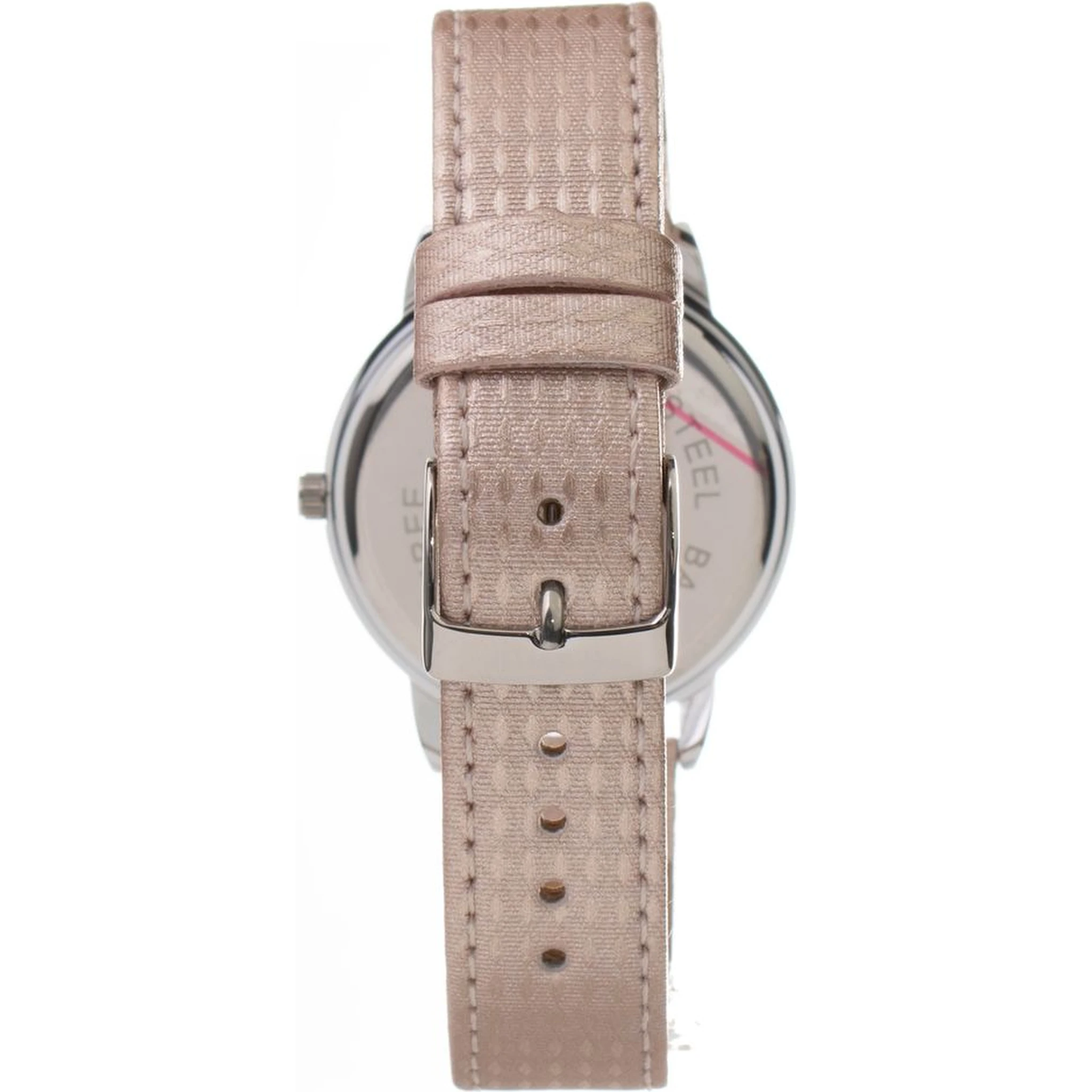 Multicolor Leather Dress Watch