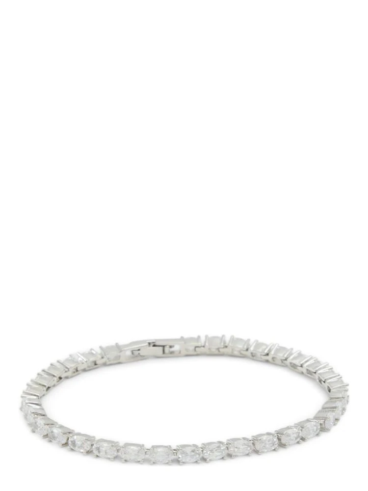 Silver Elastane Bracelet