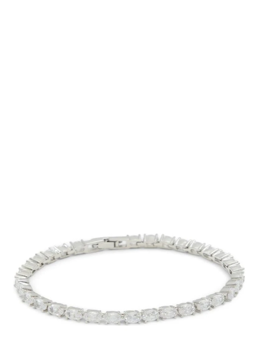 Silver Elastane Bracelet