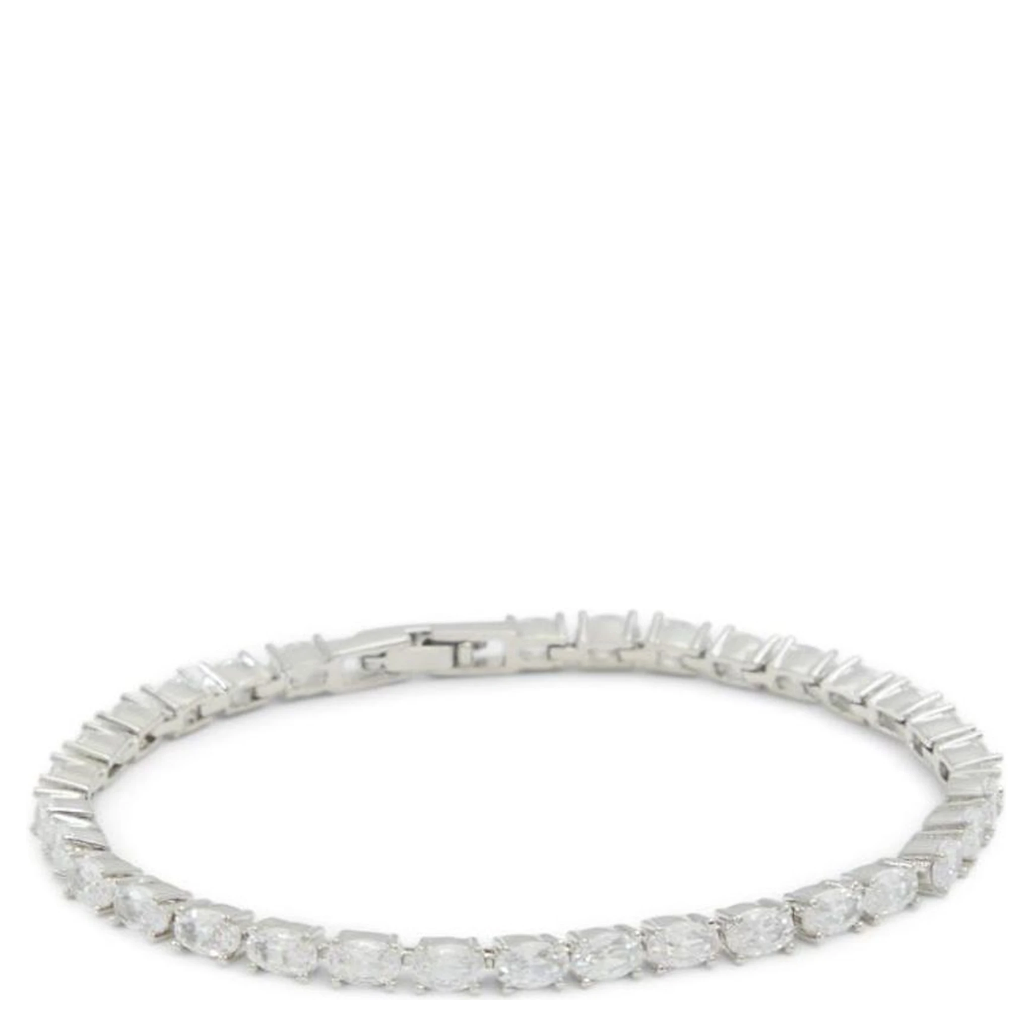 Silver Elastane Bracelet