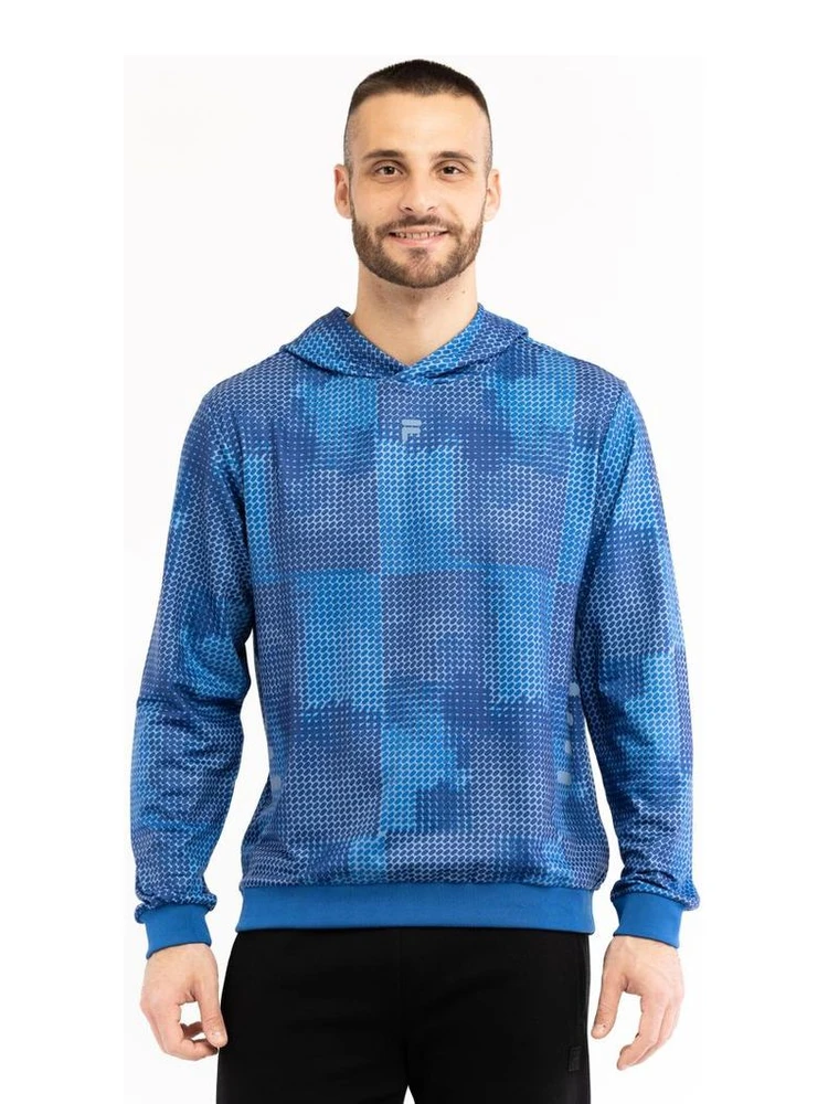Blue Polyester Sweatshirt