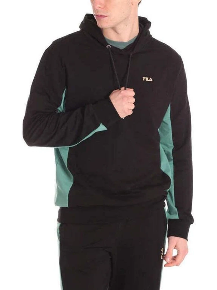 Black Cotton Sweatshirt