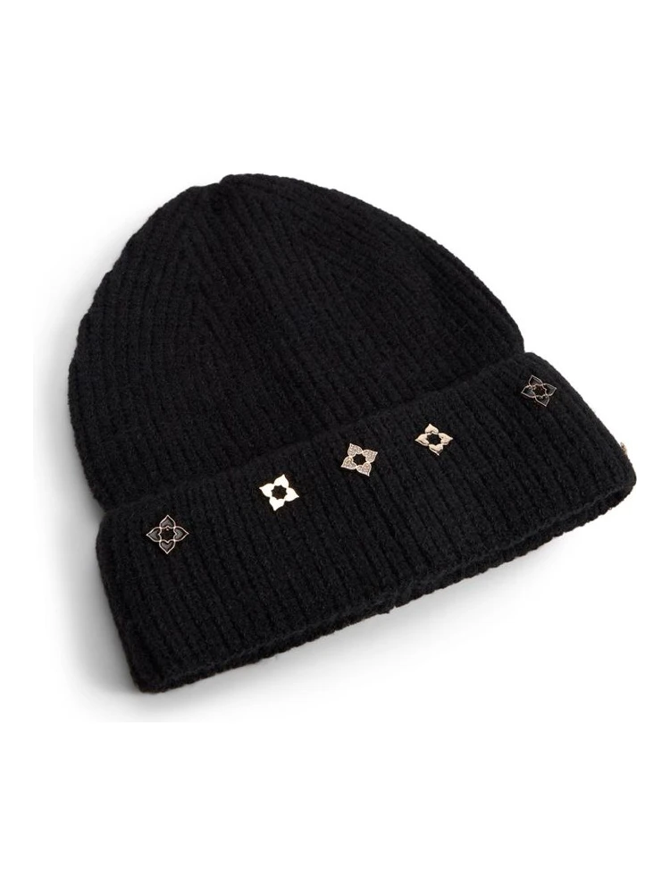 Black Polyester Beanie