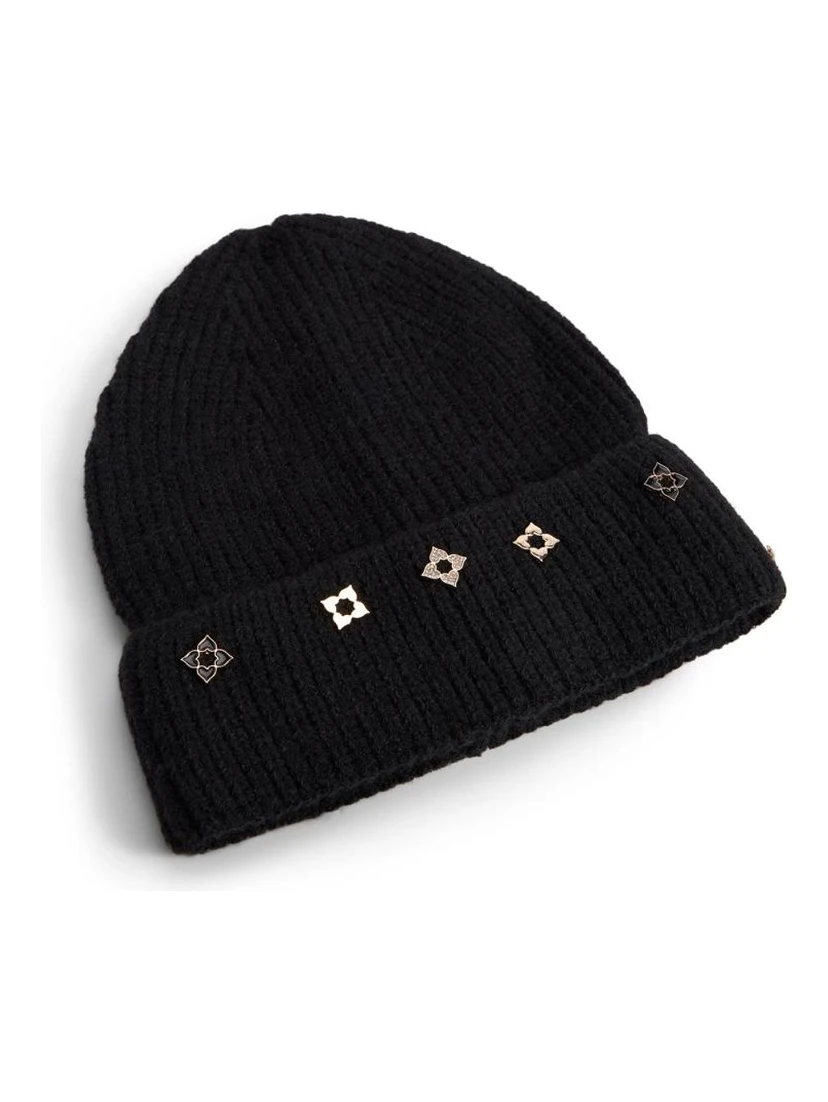 Black Polyester Beanie