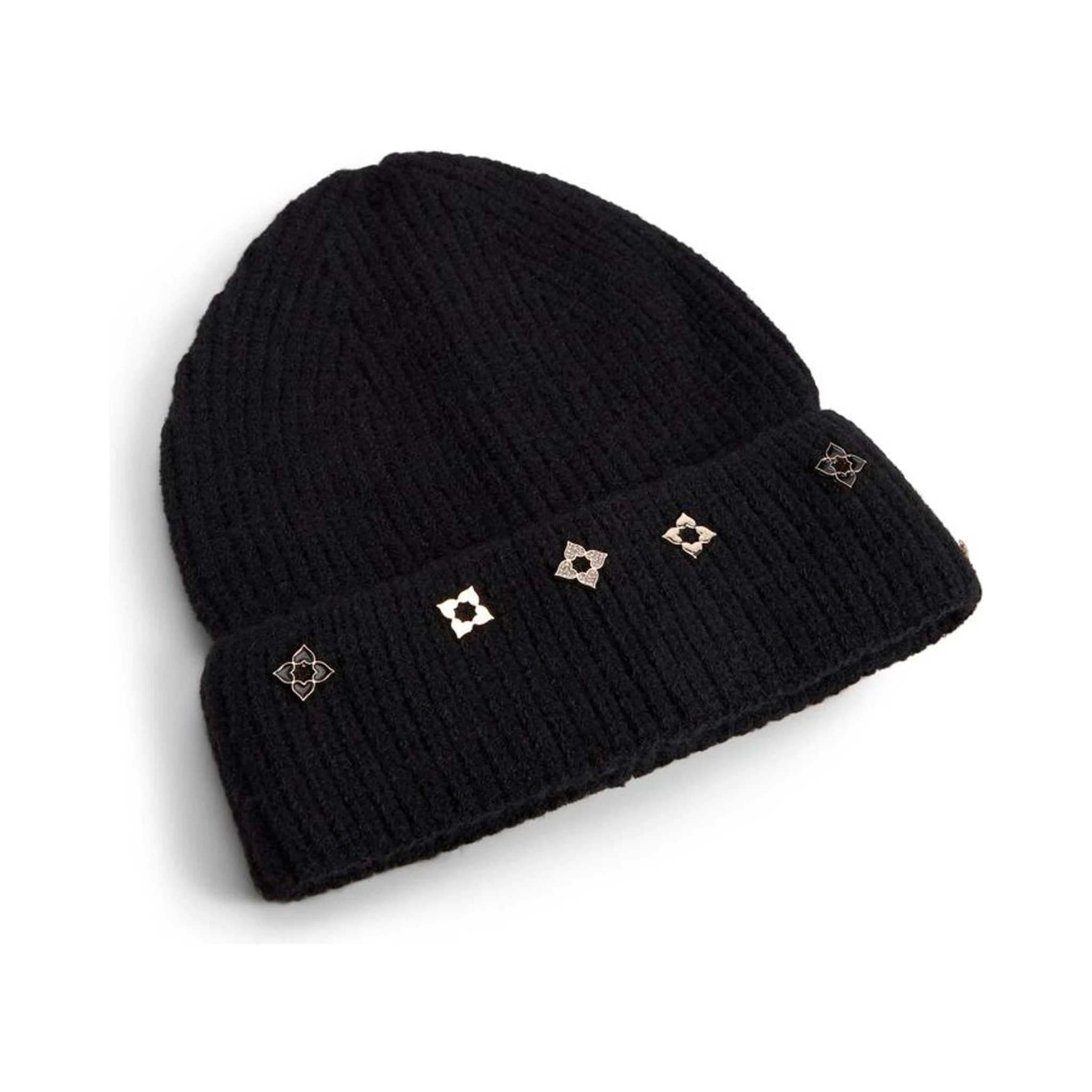 Black Polyester Beanie