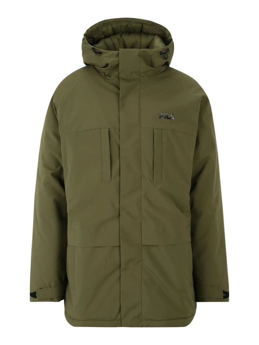 Green Polyester Parka